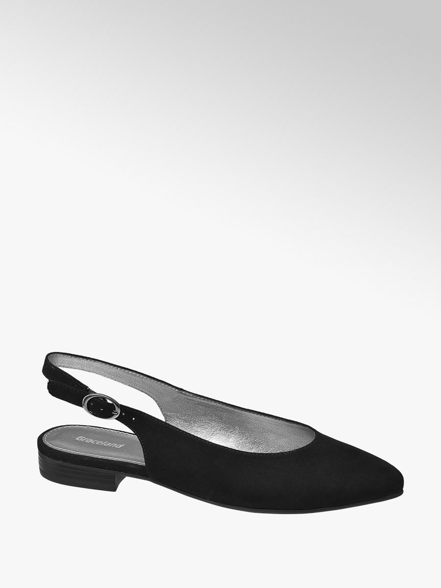 Graceland Ladies Black Sling Back Ballerinas | Deichmann Graceland Ladies Black Sling Back Ballerinas | Deichmann